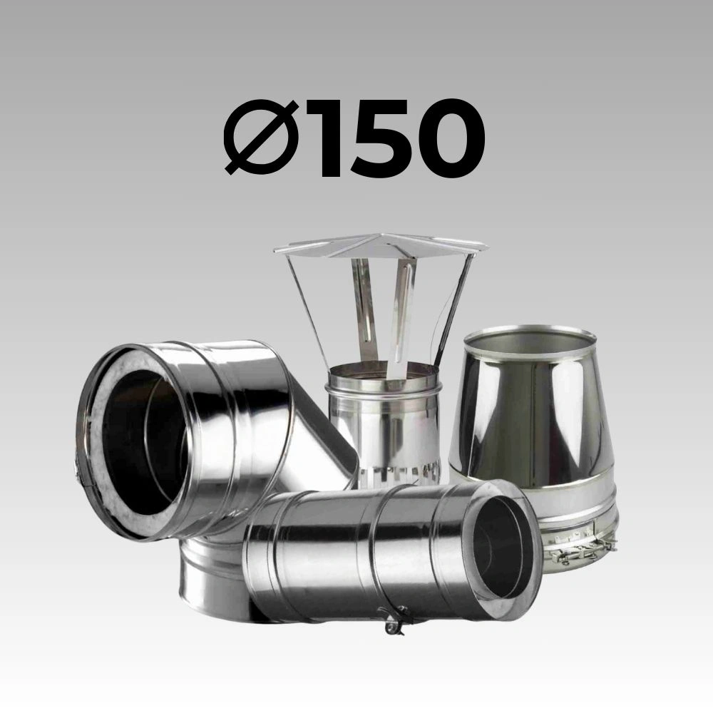 TUBULATURA INOX IZOLATIE CERAMICA FI150